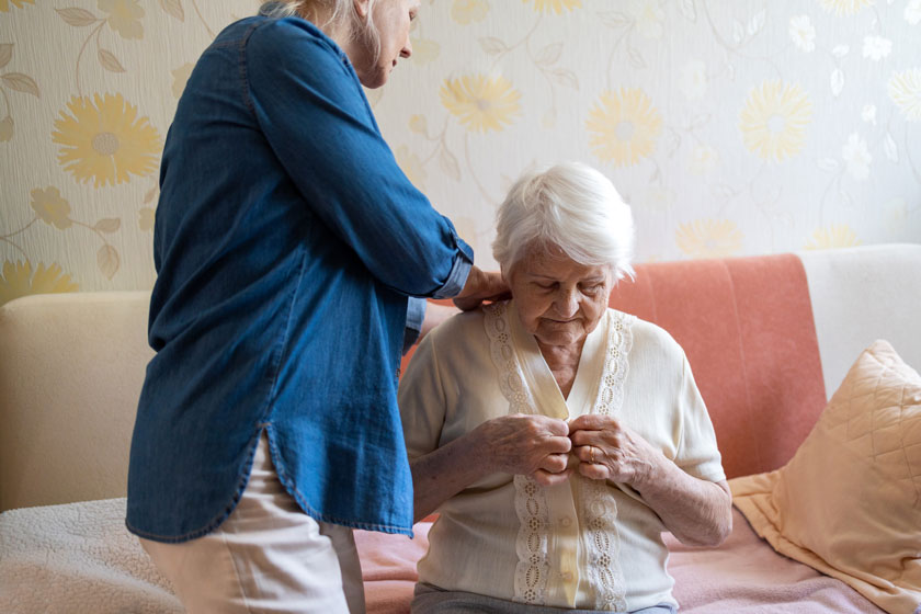 How A Memory Care Unit In Belmont, NC Can Make Getting Dressed Less Stressful For Dementia Patients
